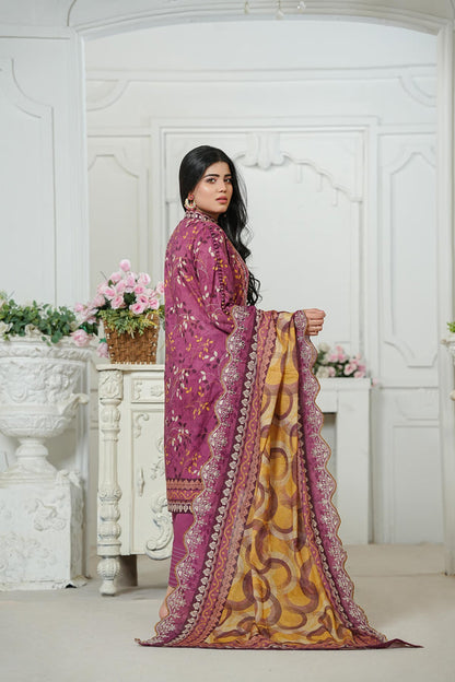 Kayseria Cutwork Embroidered Lawn 3 Piece