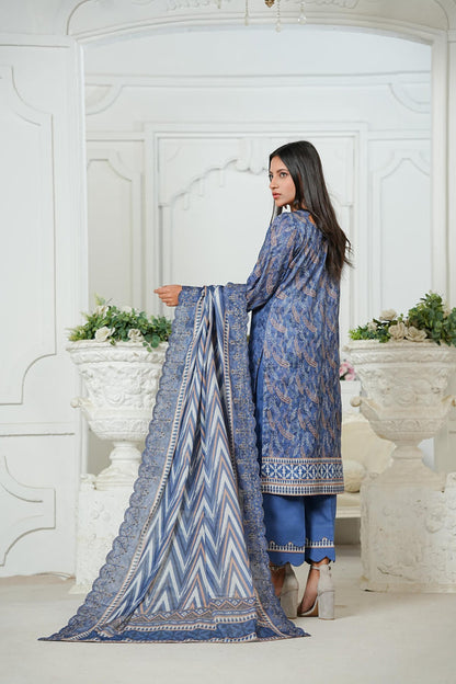 Kayseria Cutwork Embroidered Lawn 3 Piece